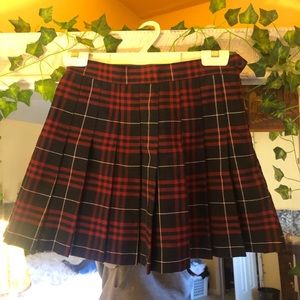 American Apparel plaid skirt
